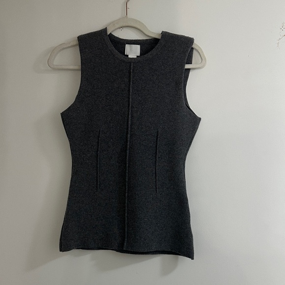 H&M Tops - Sleeveless Dark Gray Top